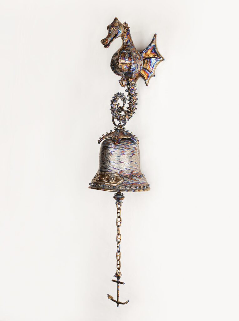 Ship's bell "seahorse"