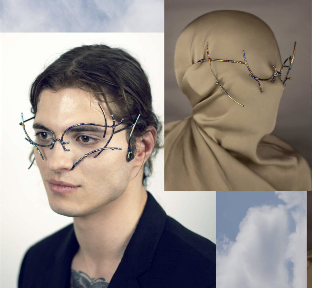 Unisex titanium mas