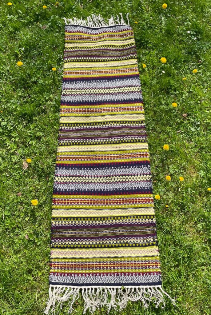 Woven rug “Barvy”