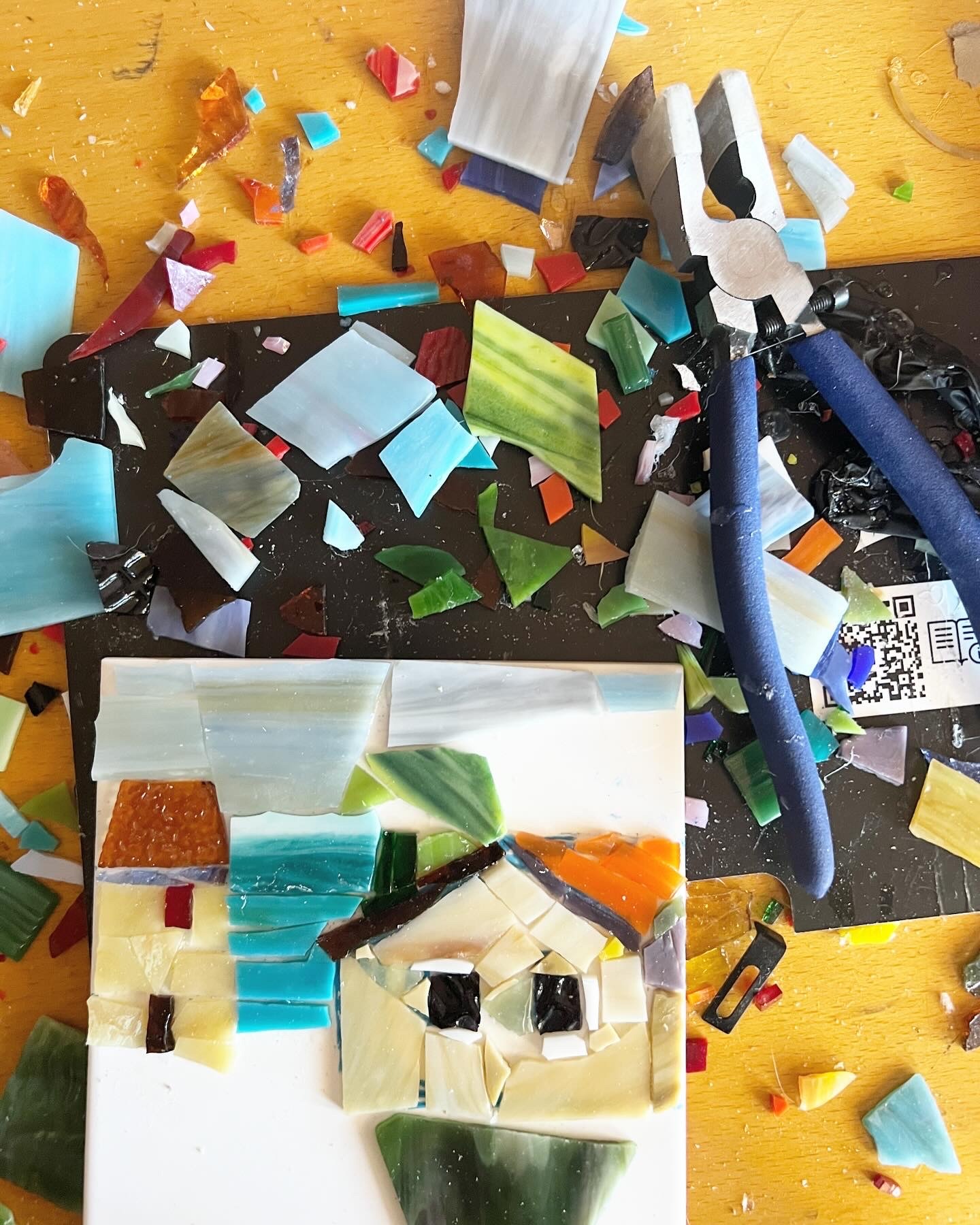 Glass mosaic