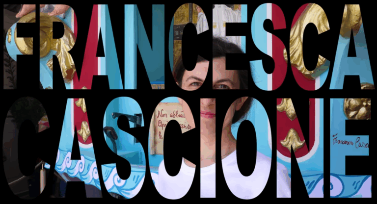 Read more about the article Francesca Cascione: Creating a Masterpiece to Be Torn Apart