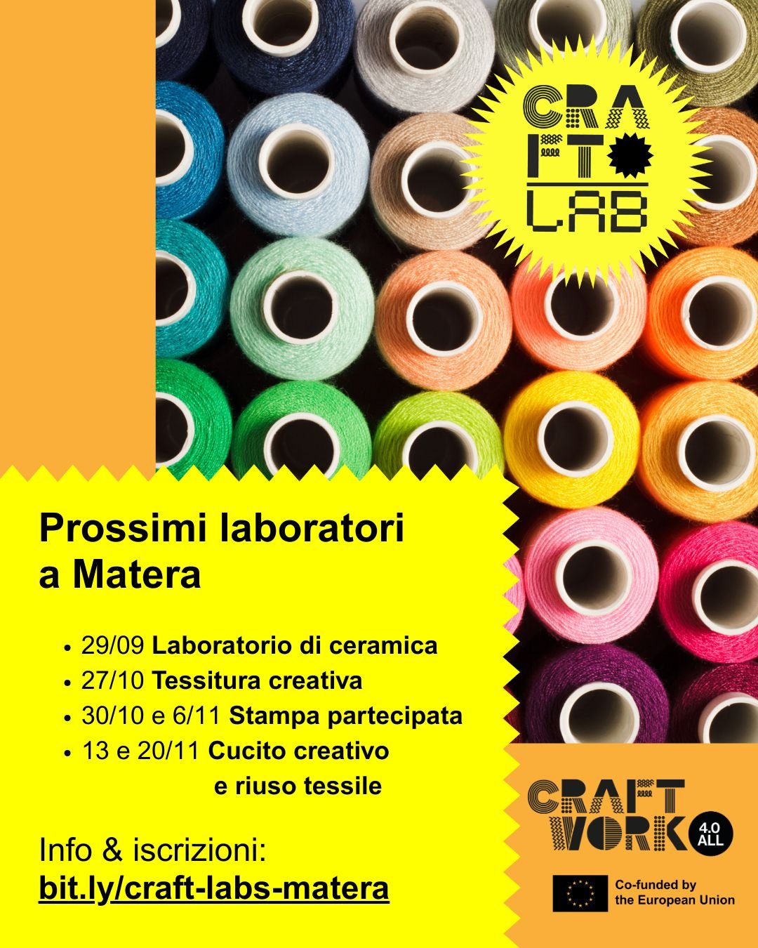 craftlab laboratori di artigianato matera