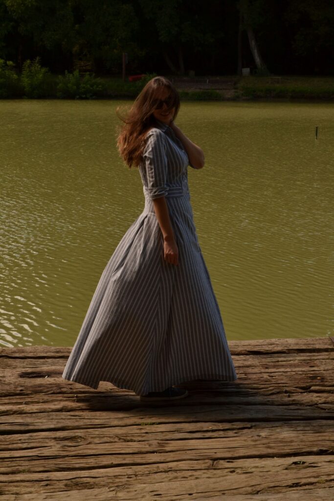 Lined dress