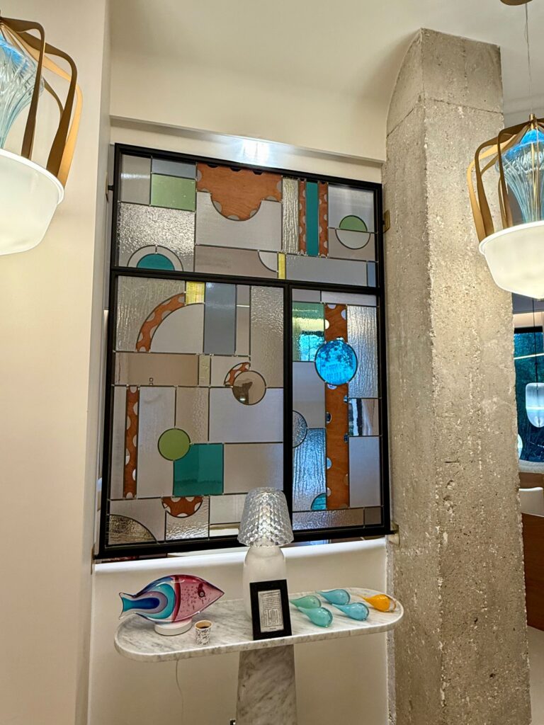 Stained Glass and Wood