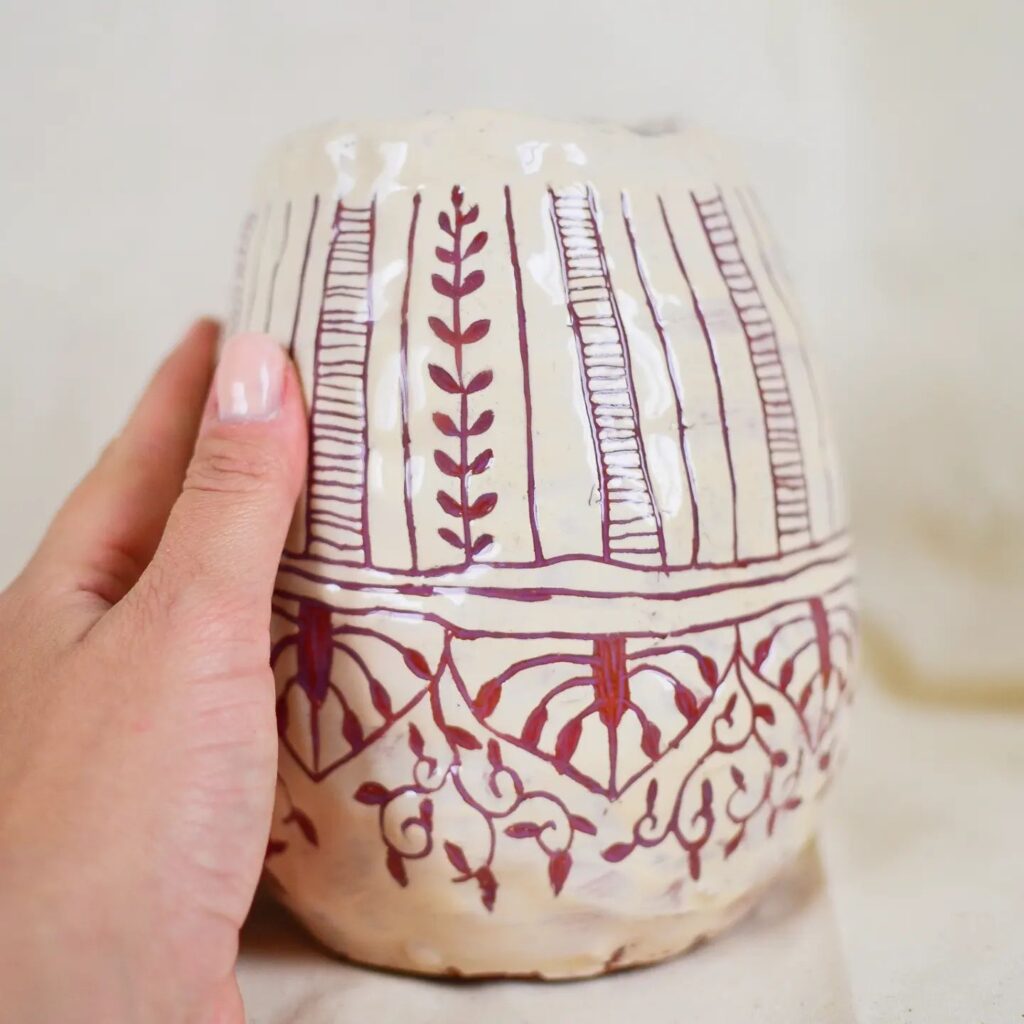 Ceramic vase