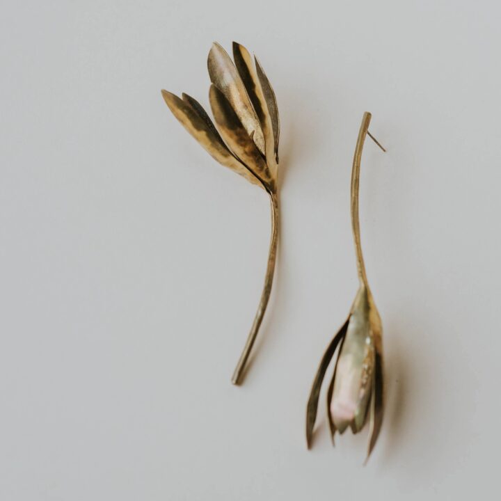 Crocus earrings